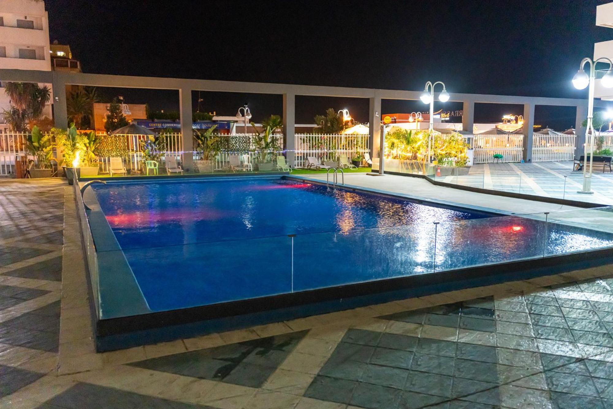タンジェEcrin Secret, Duplex Prestige, Proche Corniche & Medina, Piscine, Parking, Wifi, Iptv, Acアパートメント エクステリア 写真