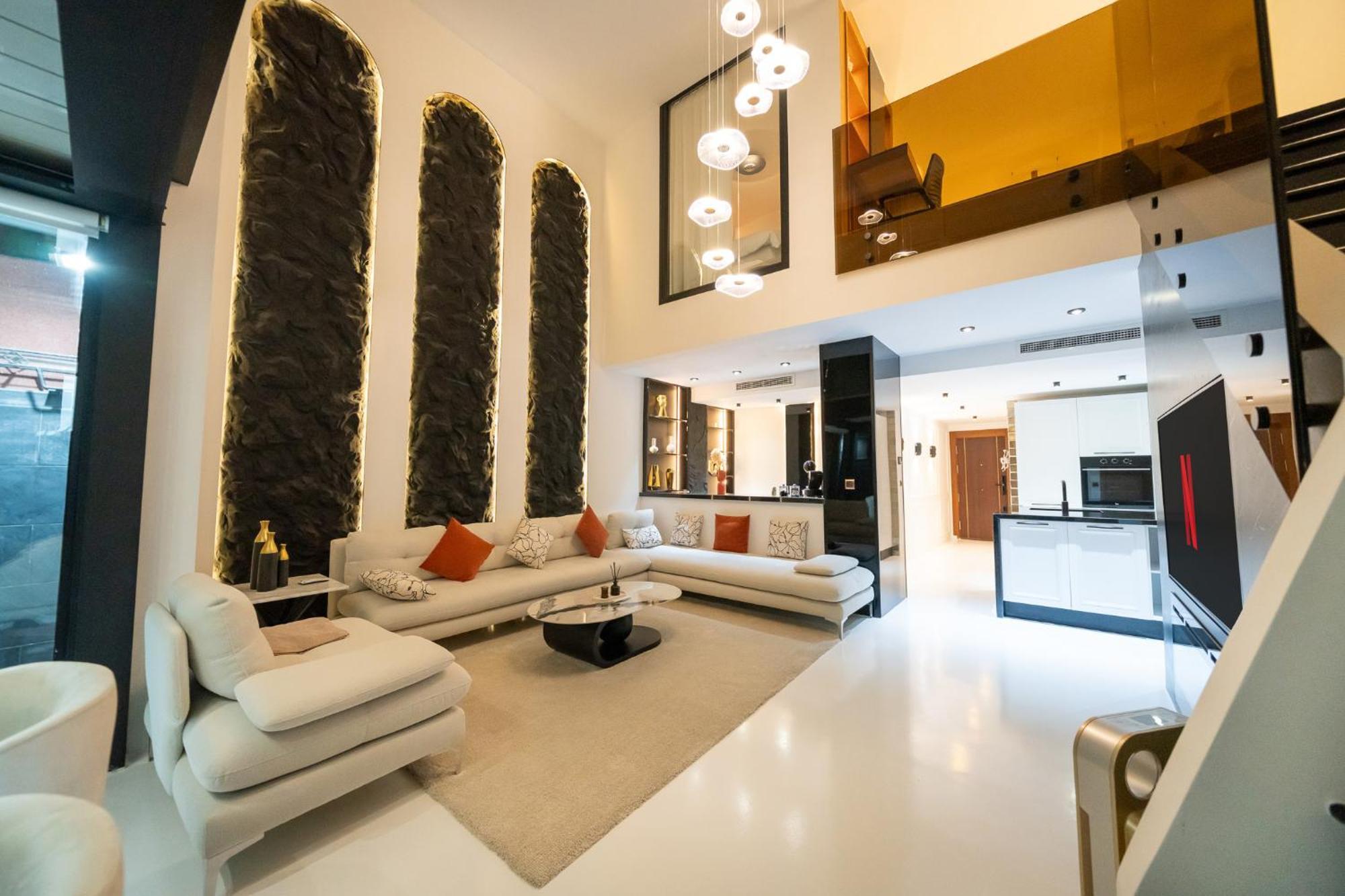 タンジェEcrin Secret, Duplex Prestige, Proche Corniche & Medina, Piscine, Parking, Wifi, Iptv, Acアパートメント エクステリア 写真