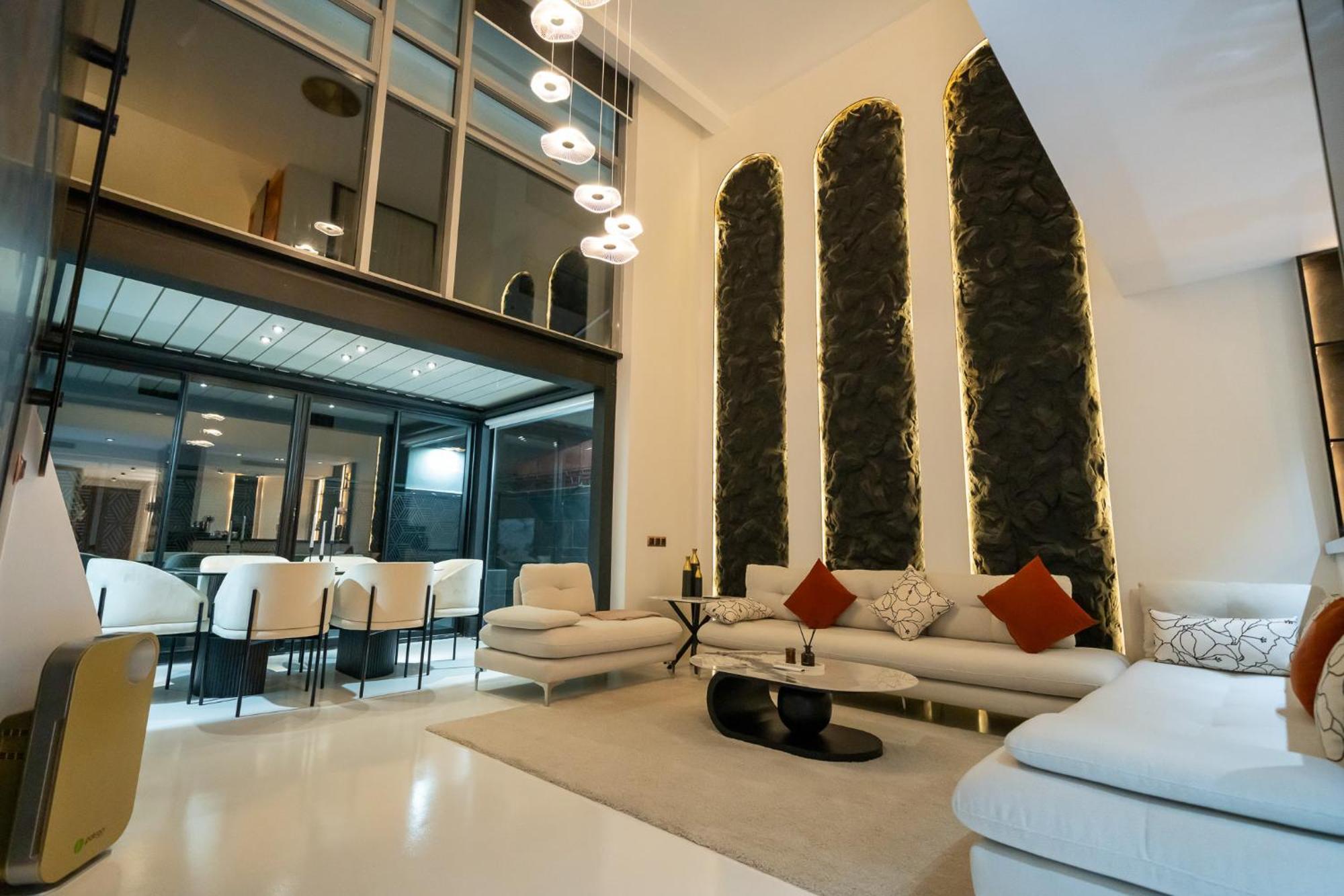 タンジェEcrin Secret, Duplex Prestige, Proche Corniche & Medina, Piscine, Parking, Wifi, Iptv, Acアパートメント エクステリア 写真