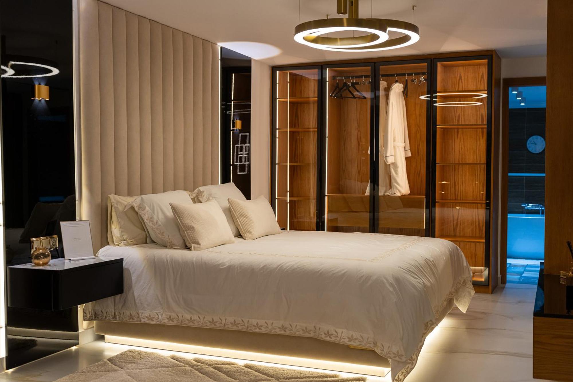 タンジェEcrin Secret, Duplex Prestige, Proche Corniche & Medina, Piscine, Parking, Wifi, Iptv, Acアパートメント エクステリア 写真